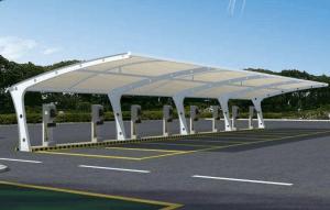 宁陵县膜结构停车棚