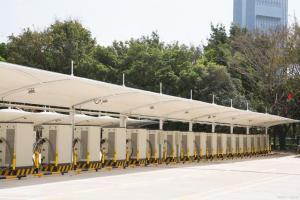 宁陵县膜结构停车棚