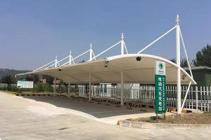 宁陵县膜结构停车棚